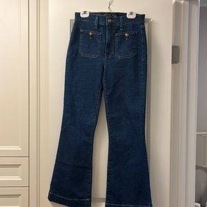 New with tags: Veronica Beard Carson Flare Jeans (Size 26)